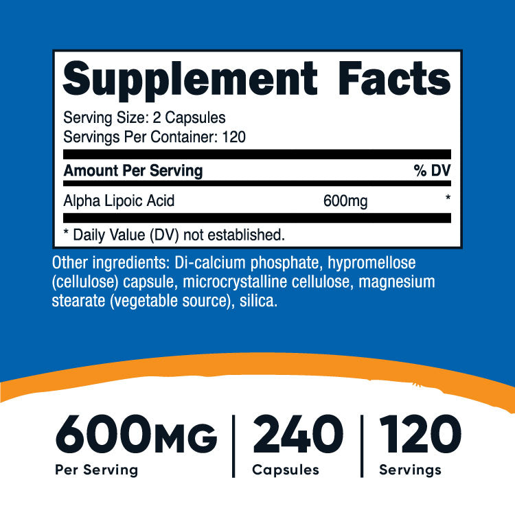 Nutricost Alpha Lipoic Acid