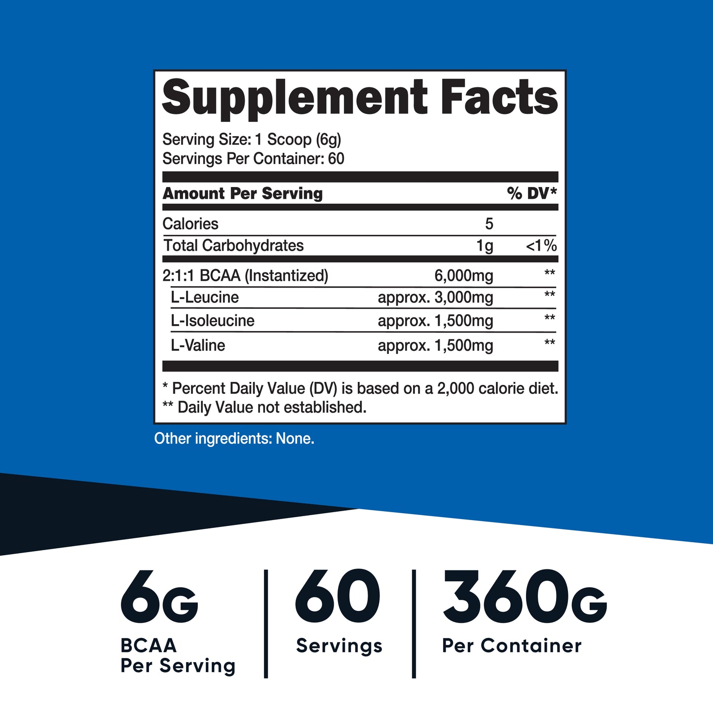 Nutricost BCAA Powder