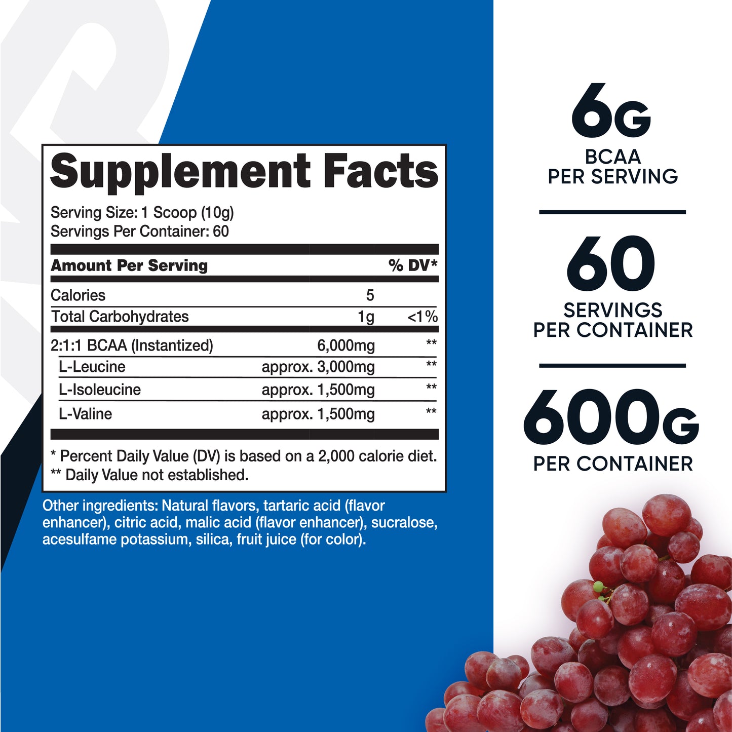 Nutricost BCAA Powder