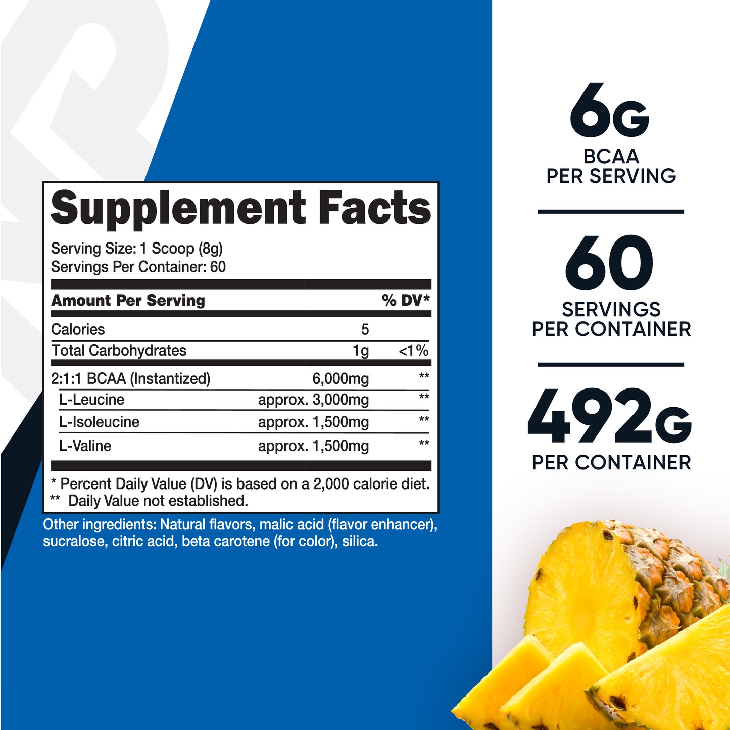 Nutricost BCAA Powder
