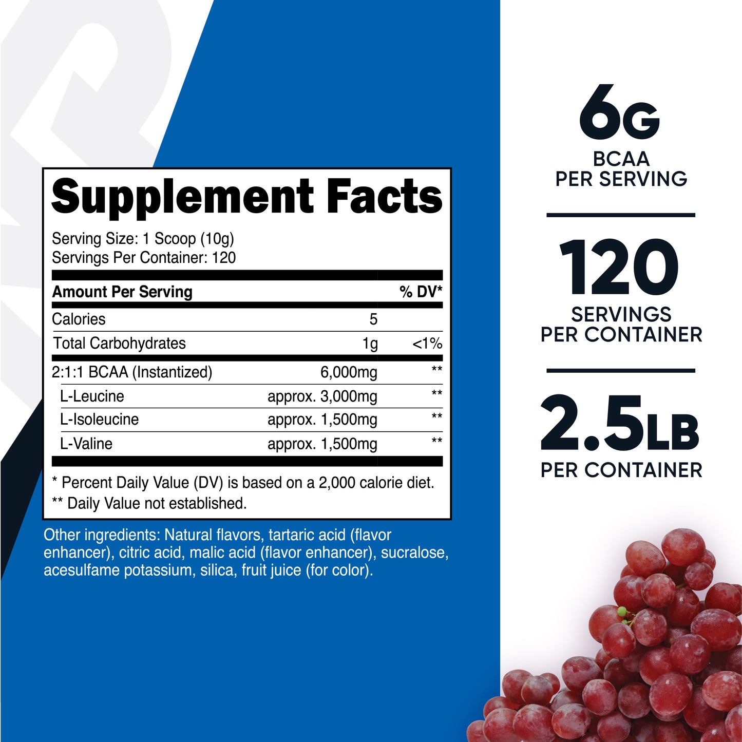 Nutricost BCAA Powder
