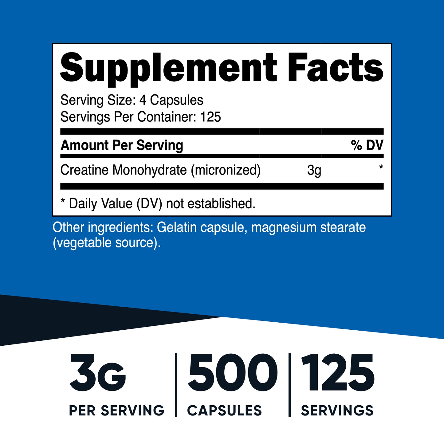 Nutricost Creatine Capsules