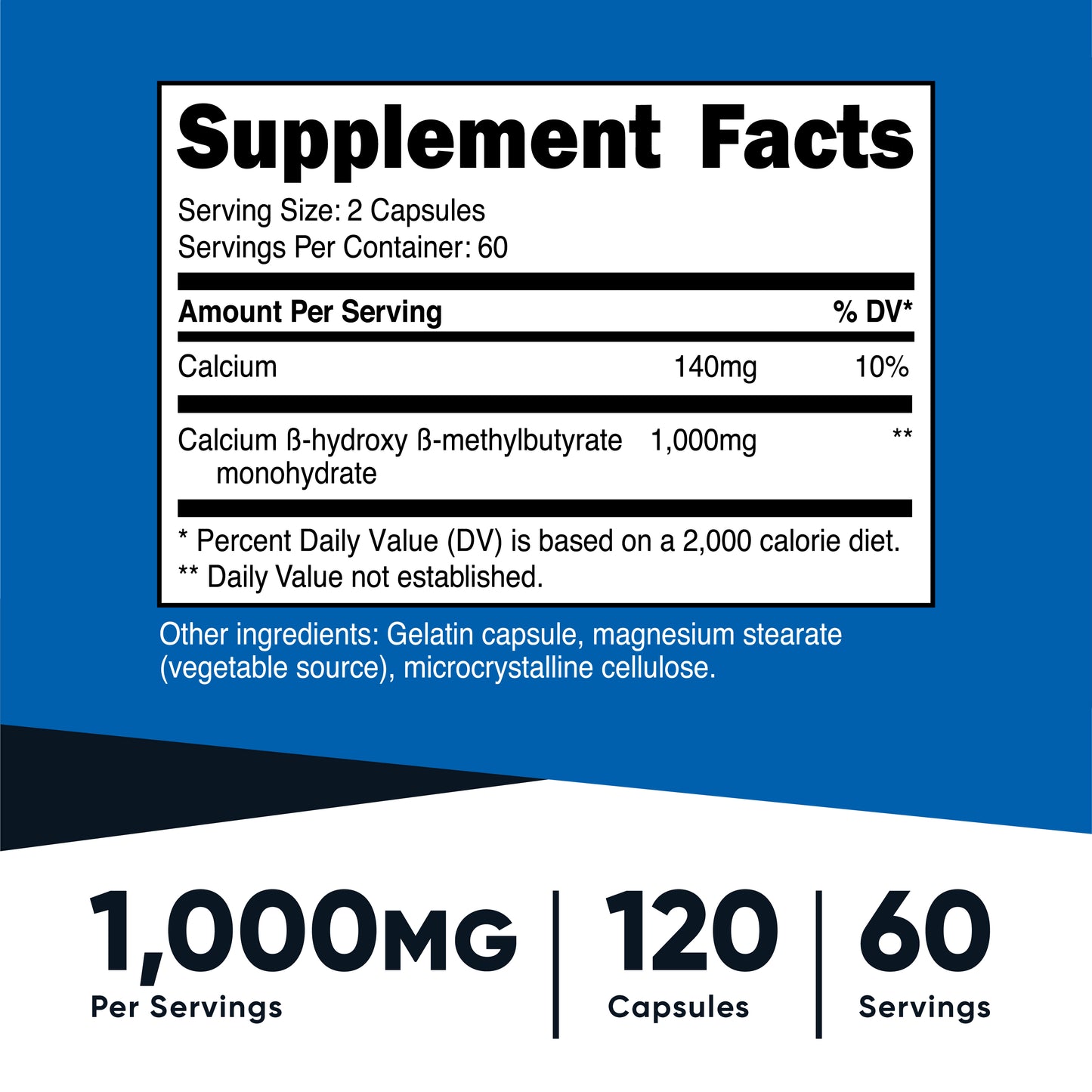 Nutricost HMB Capsules