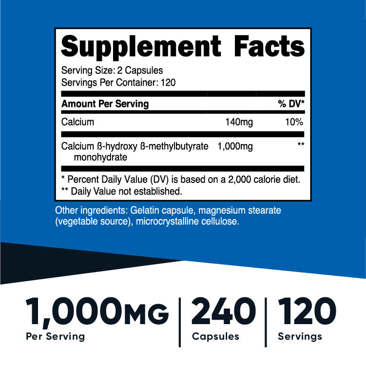 Nutricost HMB Capsules