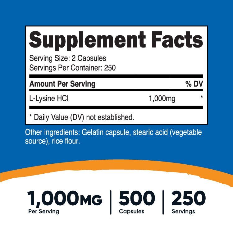 L-Lysine Capsules