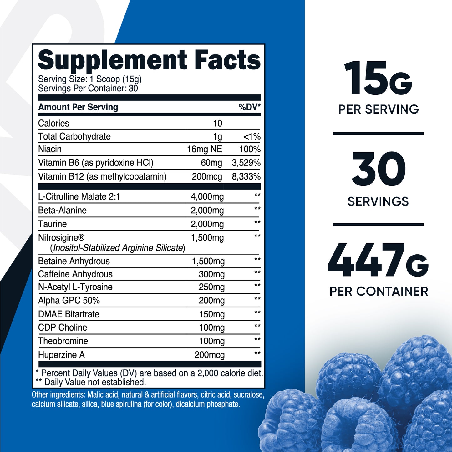 Nutricost Pre-Workout Complex Powder