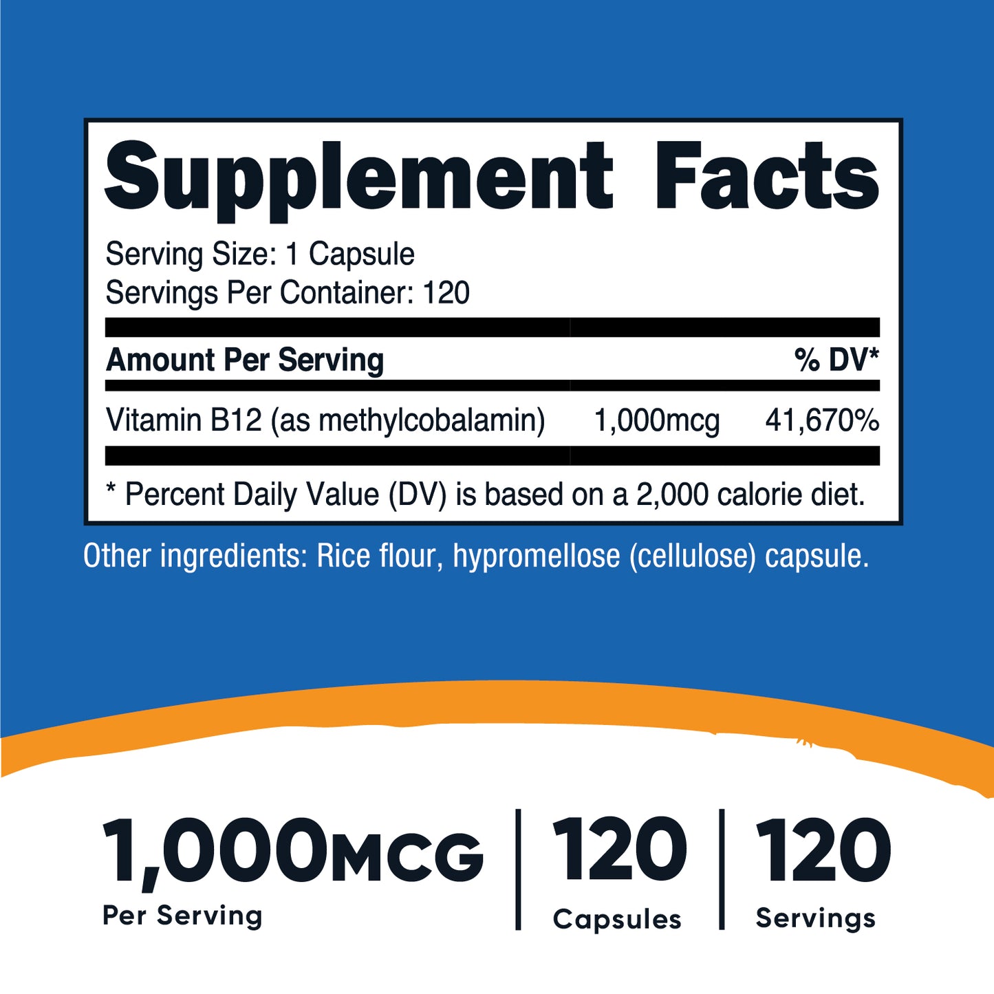 Nutricost Vitamin B12