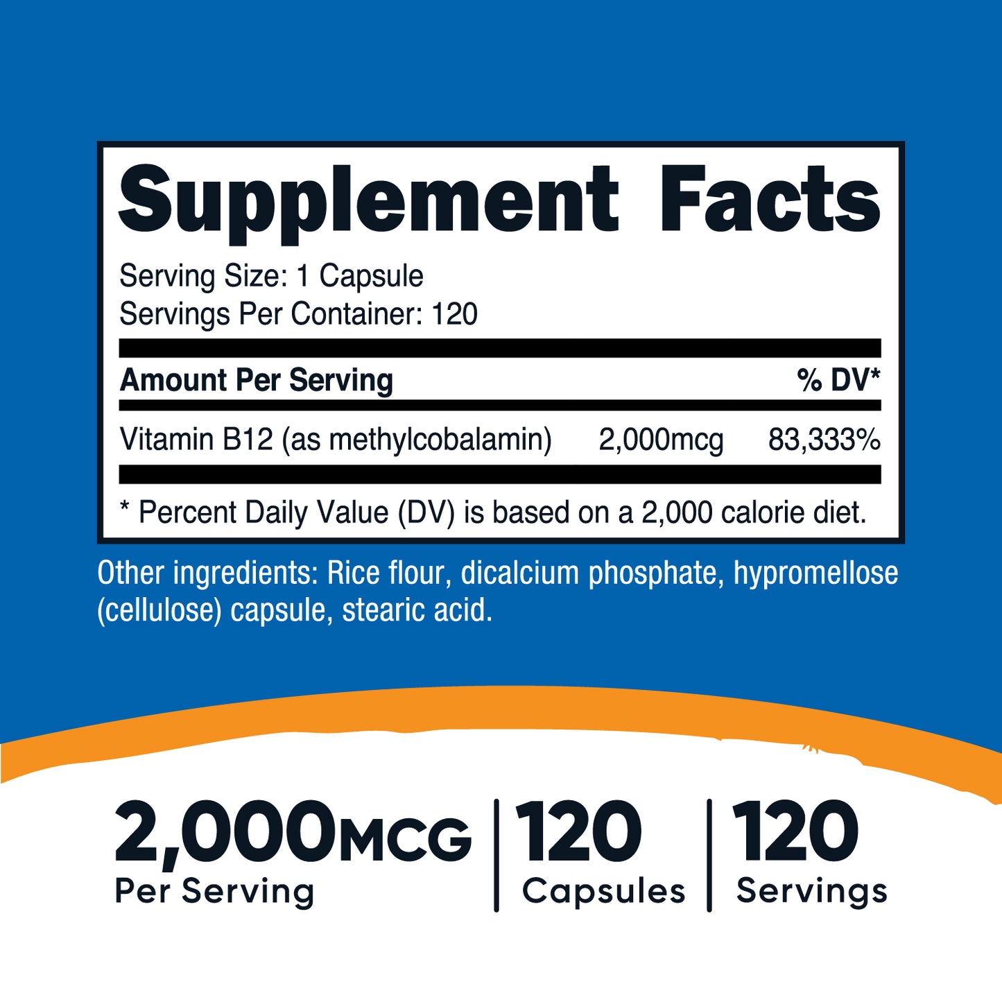 Nutricost Vitamin B12