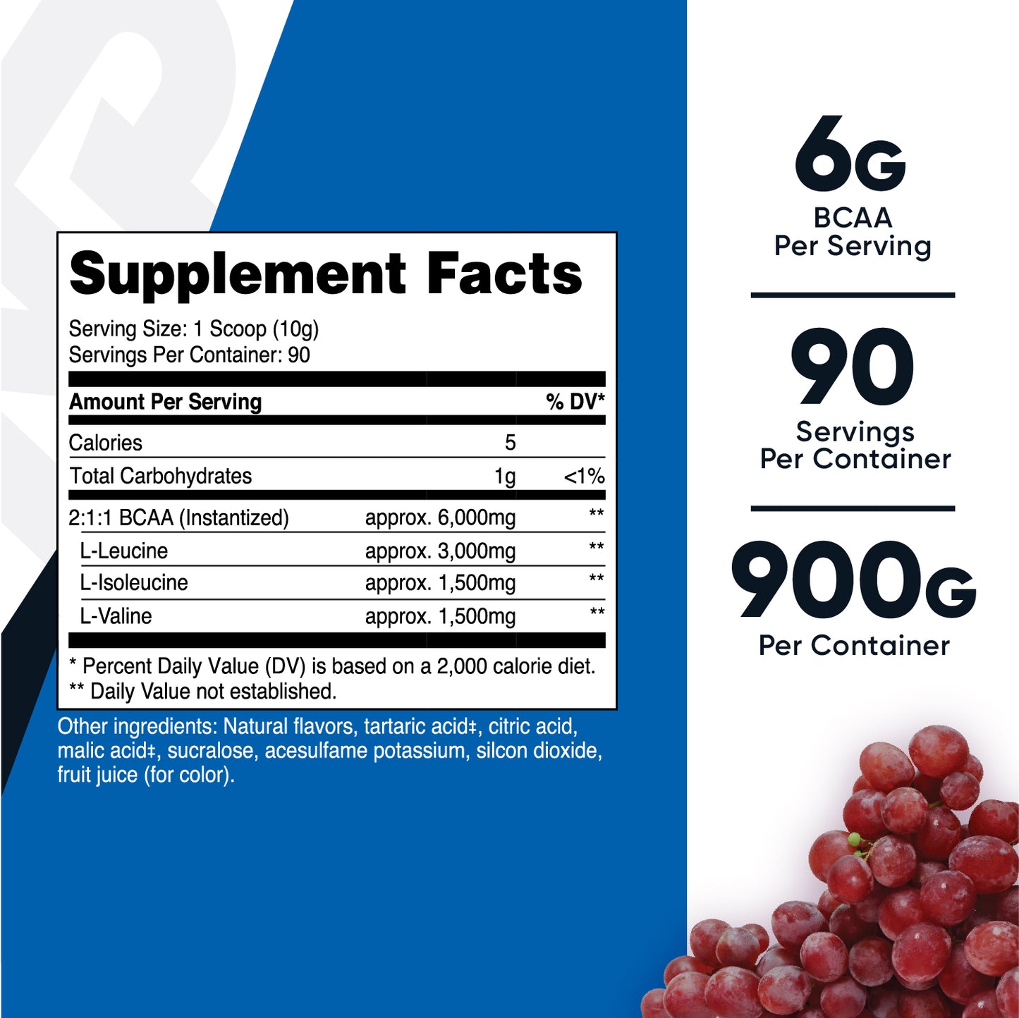 Nutricost BCAA Powder