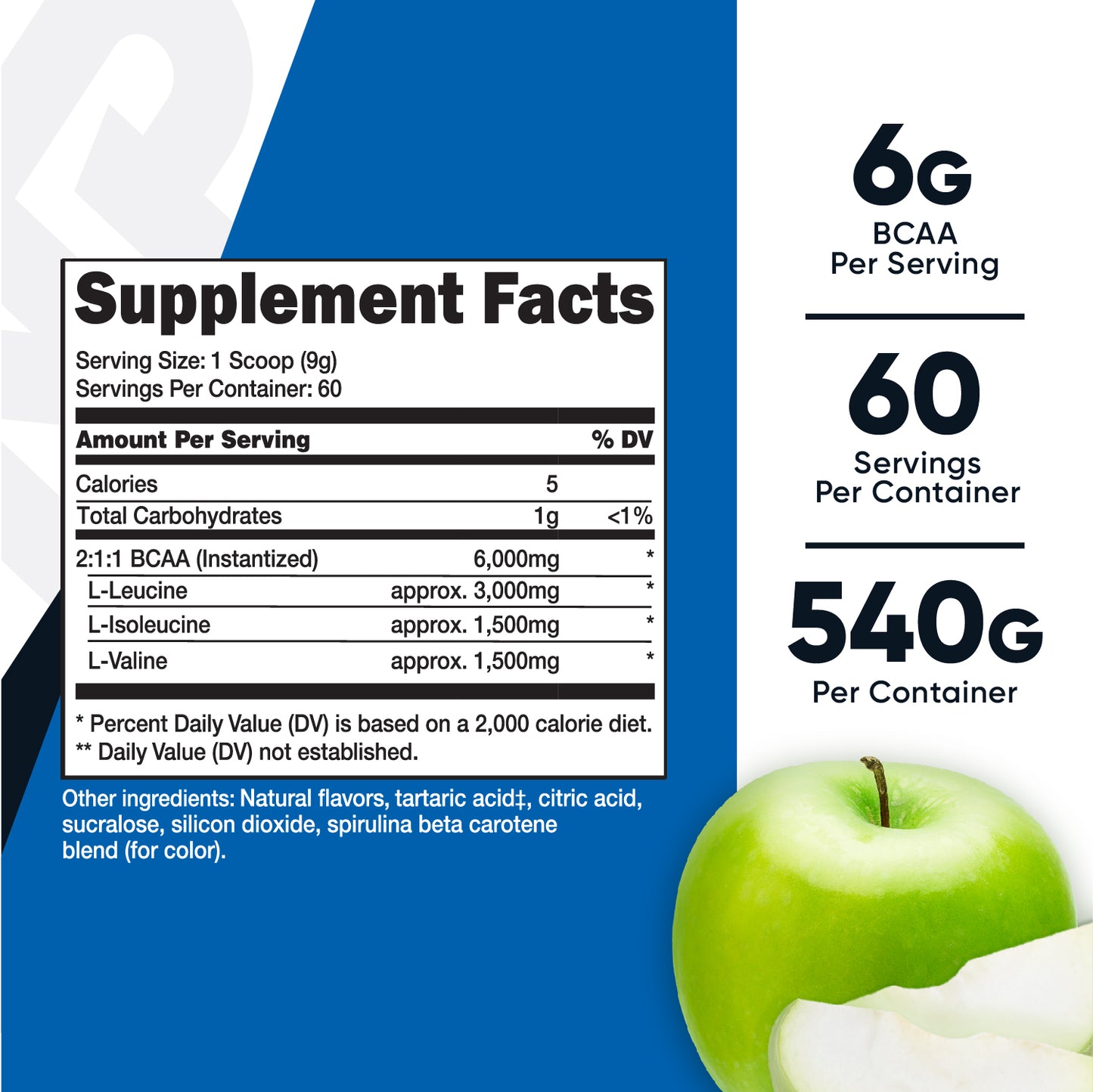 Nutricost BCAA Powder
