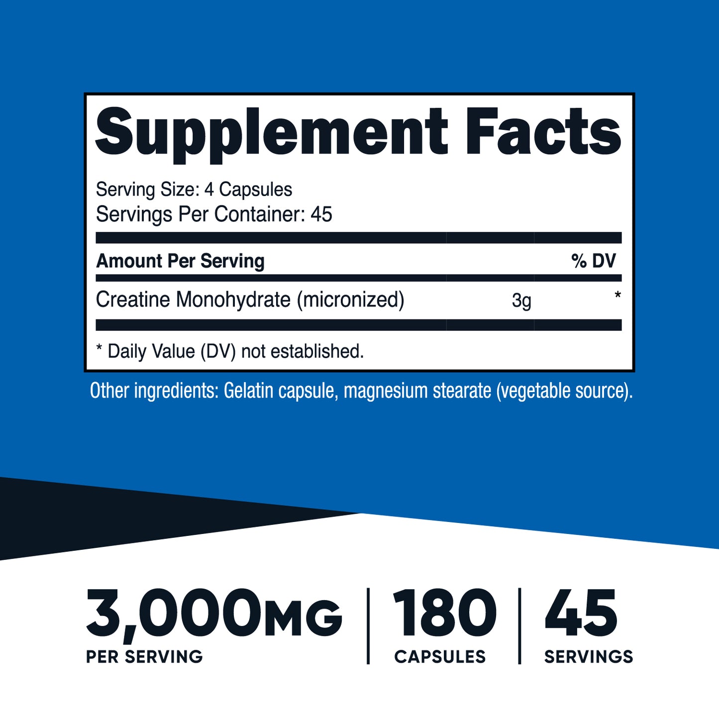 Nutricost Creatine Capsules